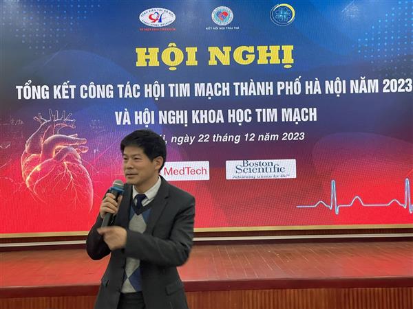 Tổng kết công tác hội nghị tim mạch thành phố Hà Nội năm 2023 và hội nghị khoa học tim mạch - 1